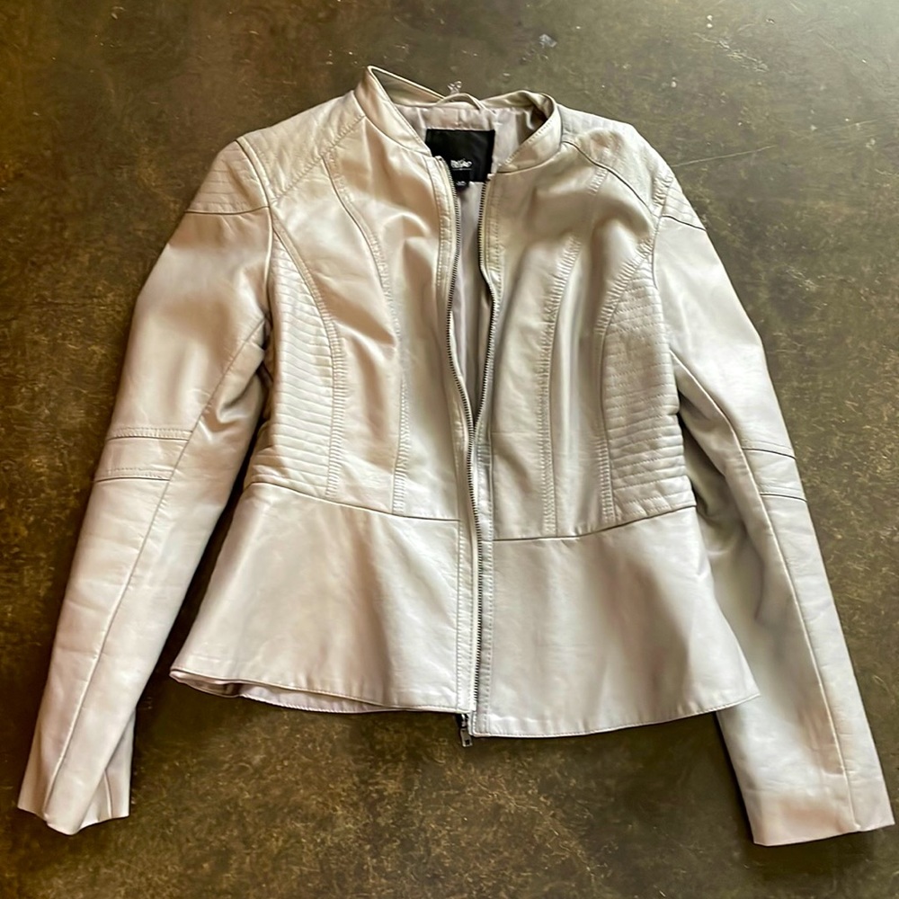Mossimo Womens Jacket Size Large Vegan Leather